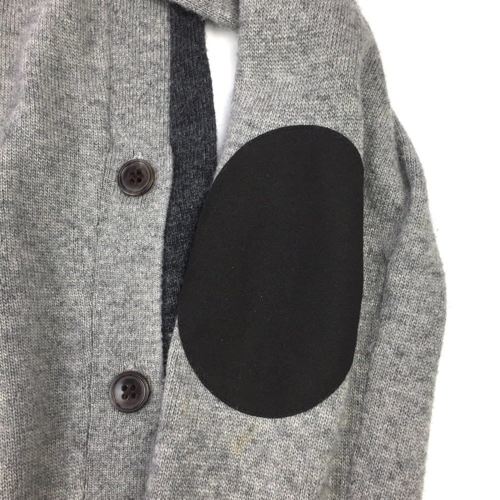 JCrew Side Button Colorblock Sweater Elbow… - Picture 5 of 7